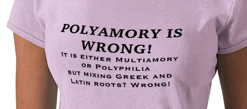 "polyamory is wrong" - funny polyamorous meme
